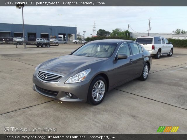 2012 Infiniti G 37 Journey Sedan in Graphite Shadow