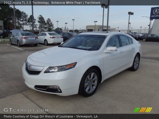 2012 Acura TL 3.5 Technology in Bellanova White Pearl