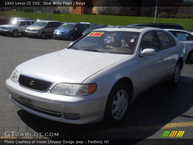 1993 Lexus GS 300 in Opal White Pearl