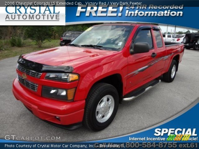 2006 Chevrolet Colorado LS Extended Cab in Victory Red