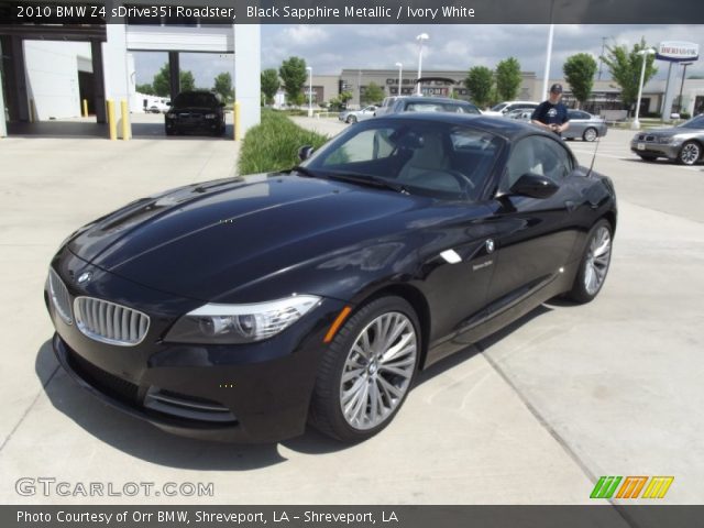 2010 BMW Z4 sDrive35i Roadster in Black Sapphire Metallic