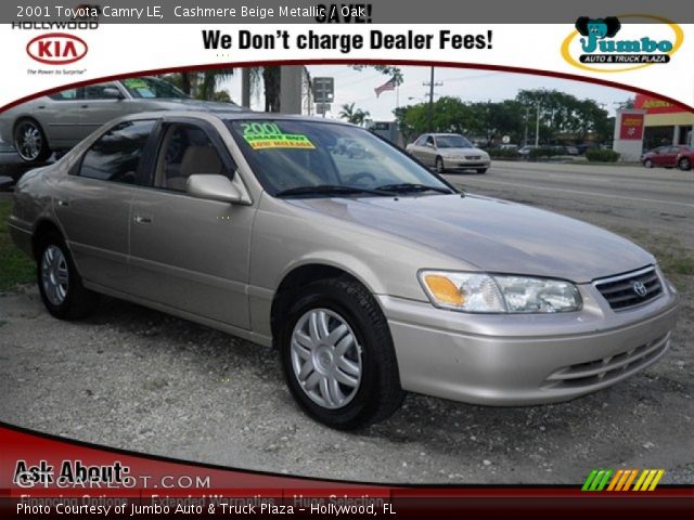 2001 Toyota Camry LE in Cashmere Beige Metallic