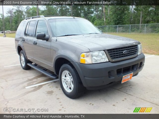 2003 Ford Explorer XLS in Mineral Grey Metallic