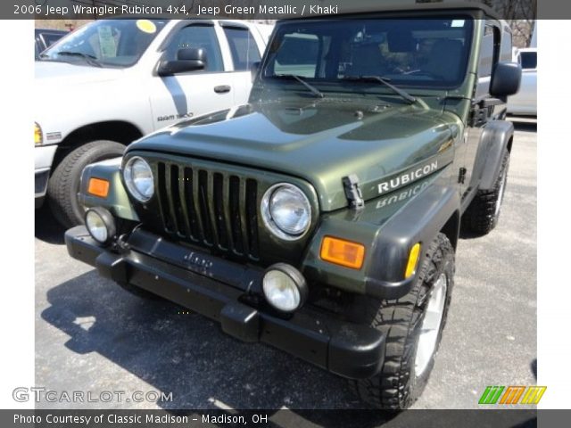 2006 Jeep Wrangler Rubicon 4x4 in Jeep Green Metallic
