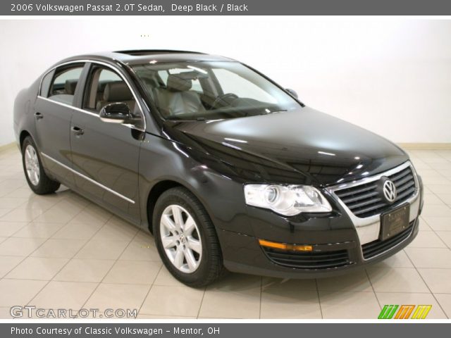 2006 Volkswagen Passat 2.0T Sedan in Deep Black