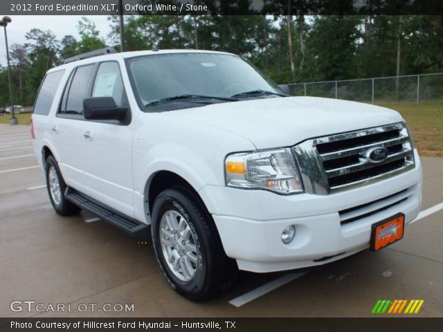 2012 Ford Expedition XLT in Oxford White