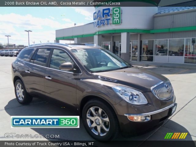 2008 Buick Enclave CXL AWD in Cocoa Metallic