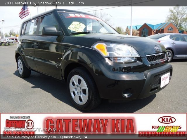 2011 Kia Soul 1.6 in Shadow Black