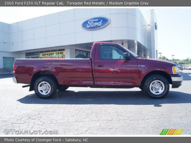 2003 Ford F150 XLT Regular Cab in Toreador Red Metallic