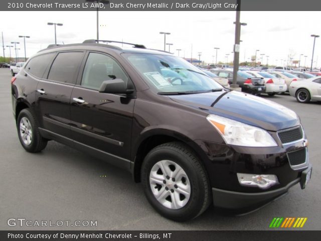 2010 Chevrolet Traverse LS AWD in Dark Cherry Metallic