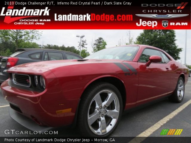 2010 Dodge Challenger R/T in Inferno Red Crystal Pearl
