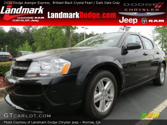 2010 Dodge Avenger Express in Brilliant Black Crystal Pearl