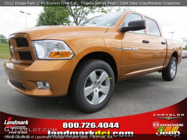 2012 Dodge Ram 1500 Express Crew Cab in Tequila Sunrise Pearl