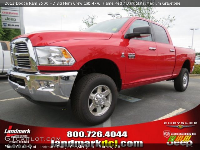 2012 Dodge Ram 2500 HD Big Horn Crew Cab 4x4 in Flame Red