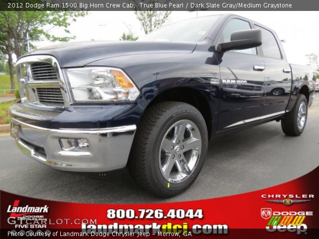 2012 Dodge Ram 1500 Big Horn Crew Cab in True Blue Pearl
