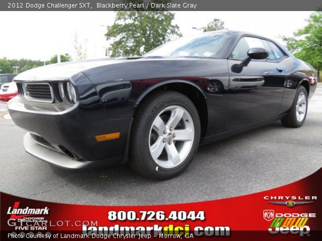 2012 Dodge Challenger SXT in Blackberry Pearl