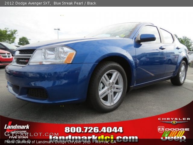 2012 Dodge Avenger SXT in Blue Streak Pearl