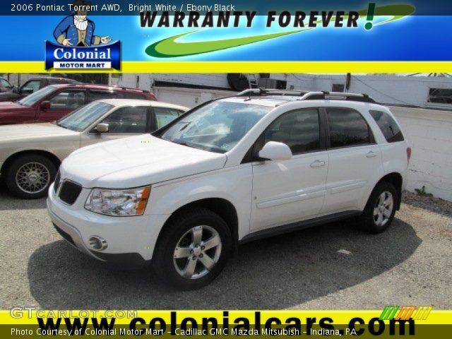 2006 Pontiac Torrent AWD in Bright White