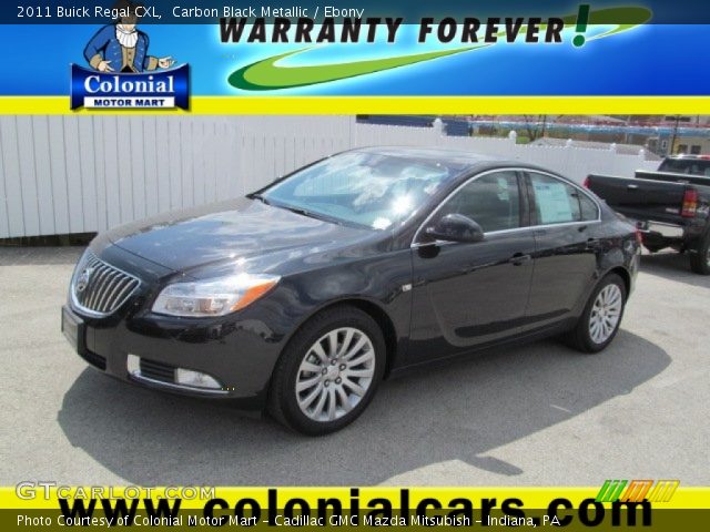 2011 Buick Regal CXL in Carbon Black Metallic