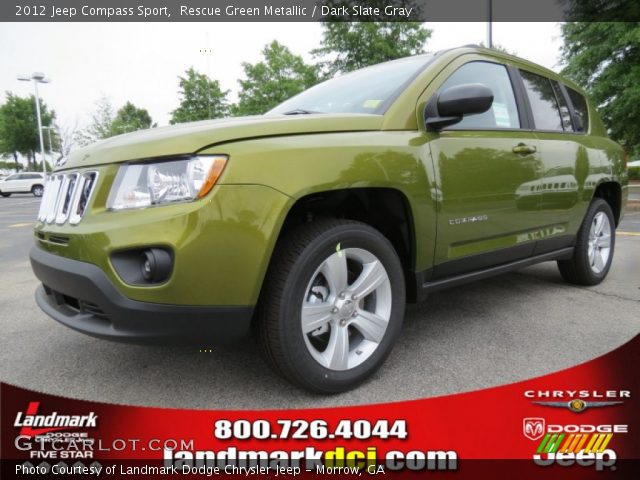 2012 Jeep Compass Sport in Rescue Green Metallic