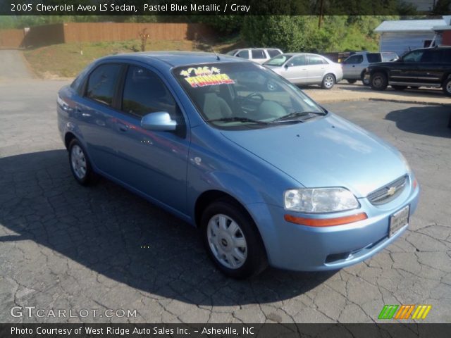 2005 Chevrolet Aveo LS Sedan in Pastel Blue Metallic