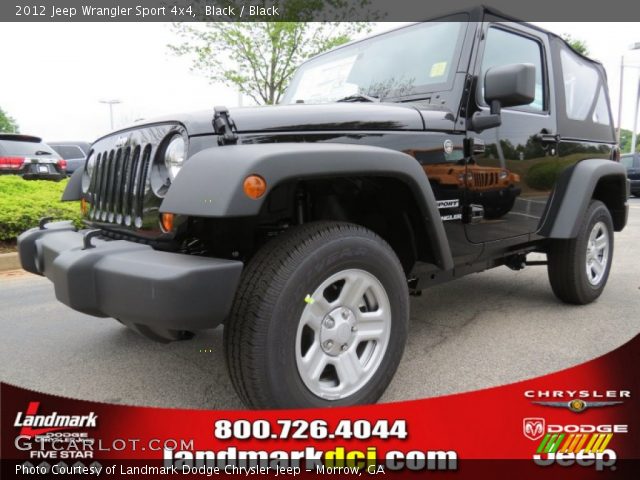 2012 Jeep Wrangler Sport 4x4 in Black