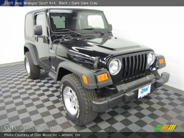 2005 Jeep Wrangler Sport 4x4 in Black