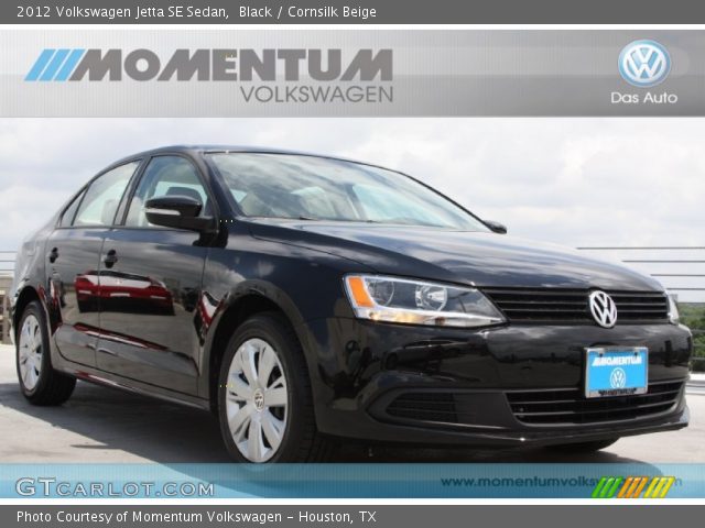 2012 Volkswagen Jetta SE Sedan in Black