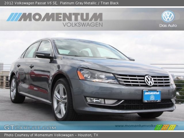 2012 Volkswagen Passat V6 SE in Platinum Gray Metallic