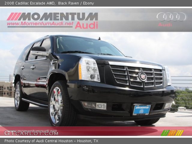 2008 Cadillac Escalade AWD in Black Raven