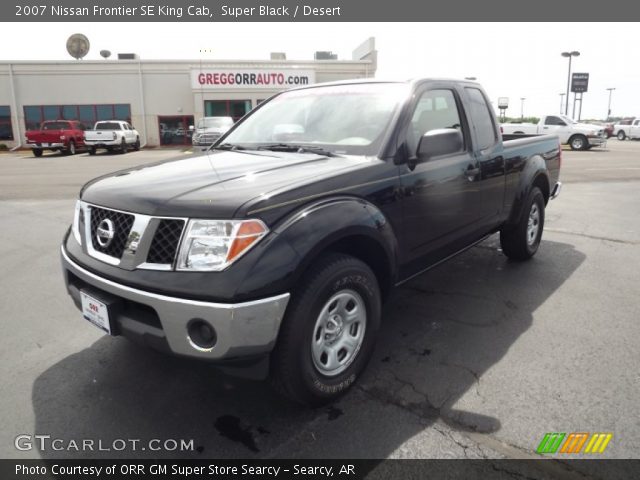 2007 Nissan Frontier SE King Cab in Super Black