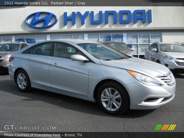 2012 Hyundai Sonata GLS in Radiant Silver