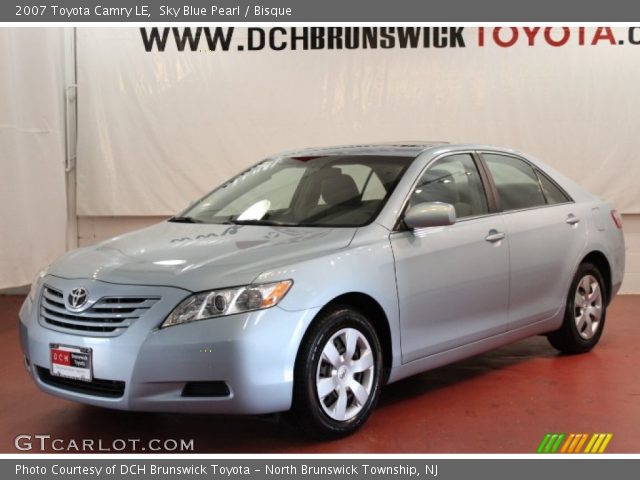 2007 Toyota Camry LE in Sky Blue Pearl