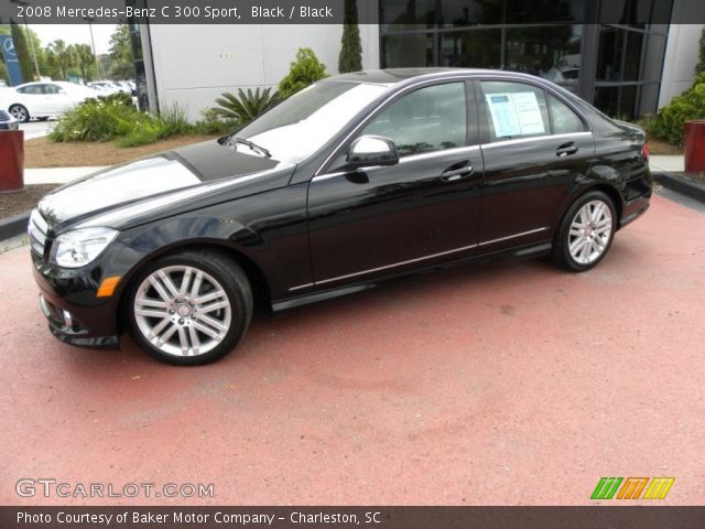 2008 Mercedes-Benz C 300 Sport in Black