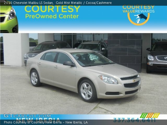 2010 Chevrolet Malibu LS Sedan in Gold Mist Metallic