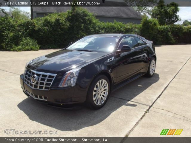 2012 Cadillac CTS Coupe in Black Raven