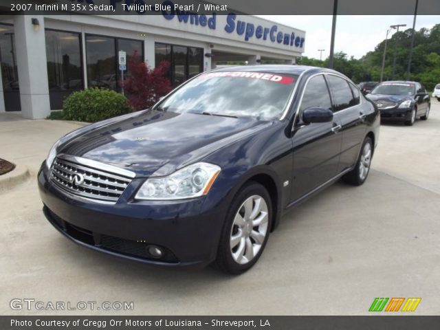 2007 Infiniti M 35x Sedan in Twilight Blue Pearl