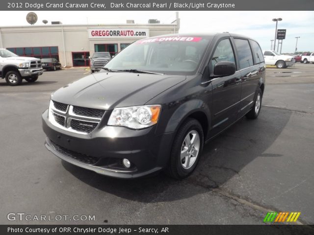 2012 Dodge Grand Caravan Crew in Dark Charcoal Pearl