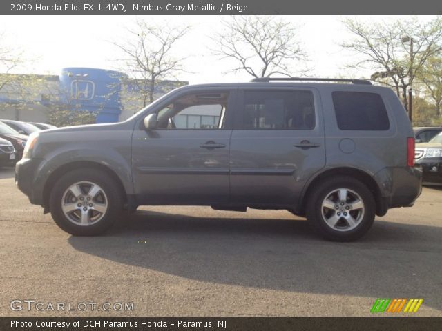 2009 Honda Pilot EX-L 4WD in Nimbus Gray Metallic