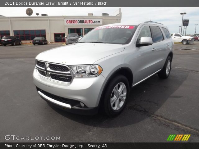 2011 Dodge Durango Crew in Bright Silver Metallic