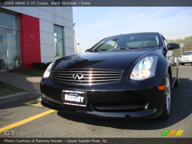 2006 Infiniti G 35 Coupe in Black Obsidian