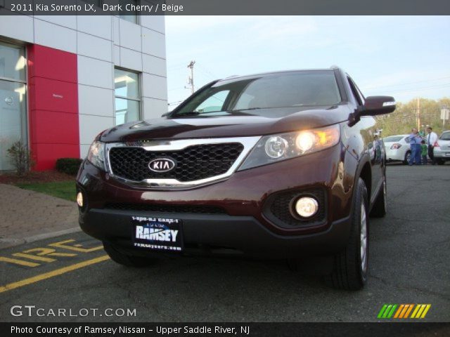 2011 Kia Sorento LX in Dark Cherry