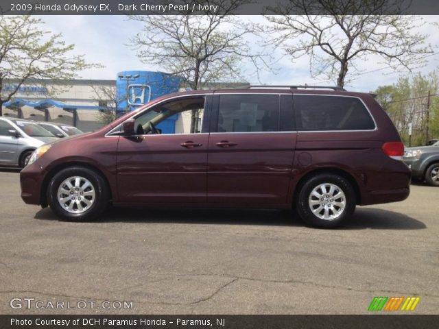 2009 Honda Odyssey EX in Dark Cherry Pearl