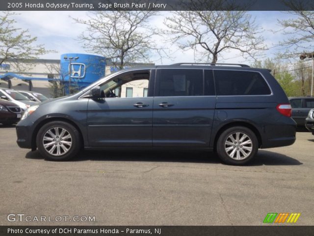 2005 Honda Odyssey Touring in Sage Brush Pearl