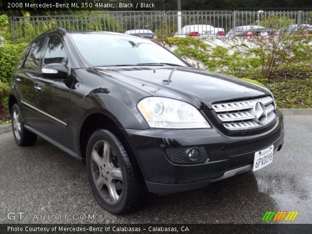 2008 Mercedes-Benz ML 350 4Matic in Black