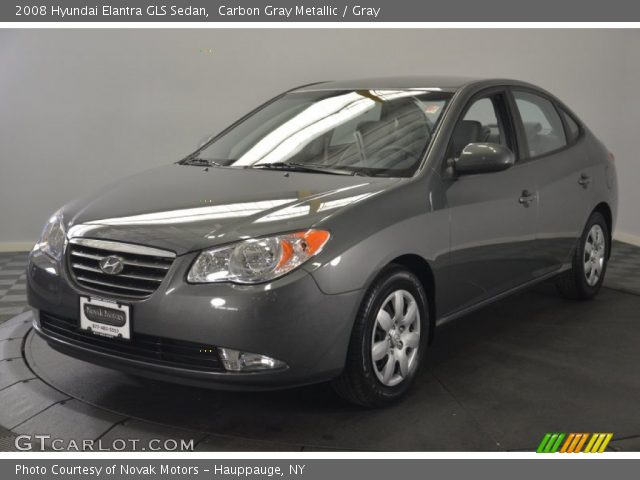 2008 Hyundai Elantra GLS Sedan in Carbon Gray Metallic