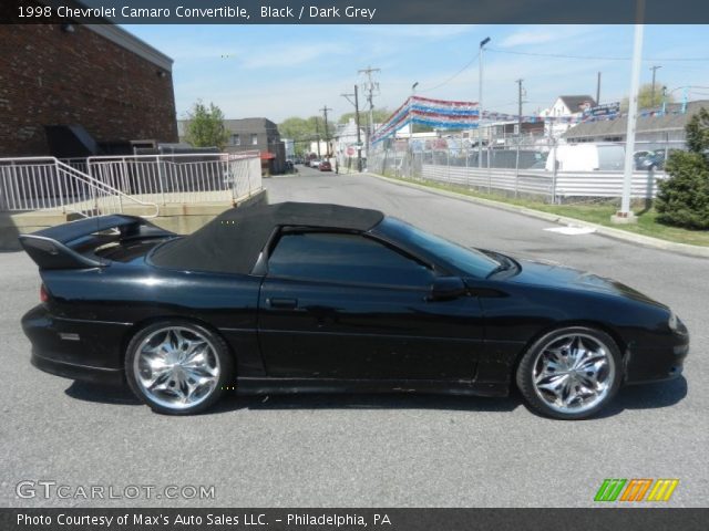 1998 Chevrolet Camaro Convertible in Black