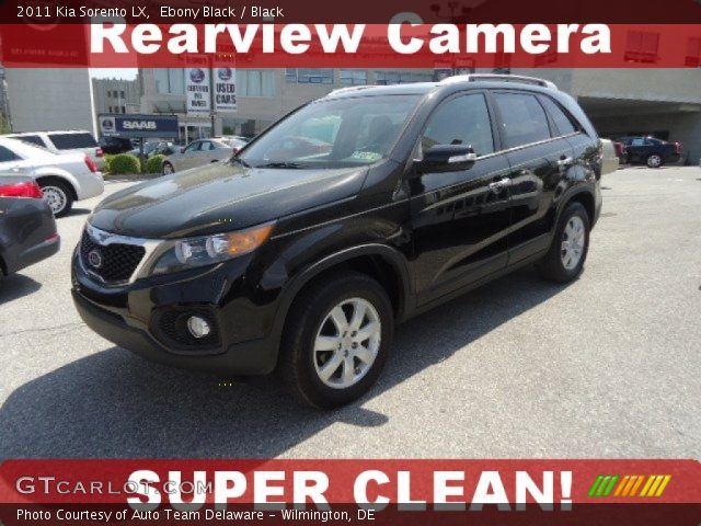 2011 Kia Sorento LX in Ebony Black