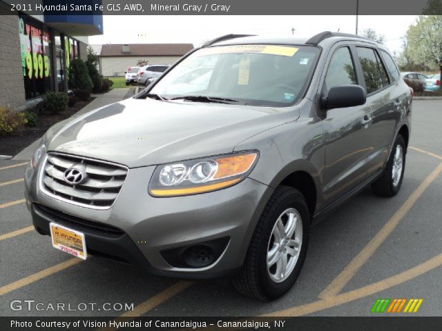 2011 Hyundai Santa Fe GLS AWD in Mineral Gray