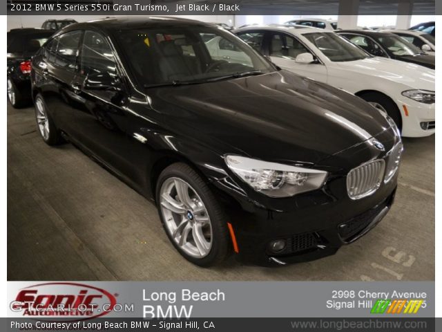 2012 BMW 5 Series 550i Gran Turismo in Jet Black